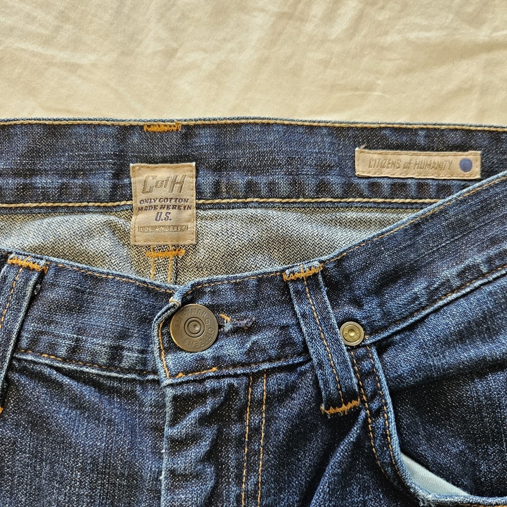 Citizens of Humanity The Perfect Jeans Mens 30 Made in USA 100% Cotton Straight - Picture 5 of 11
